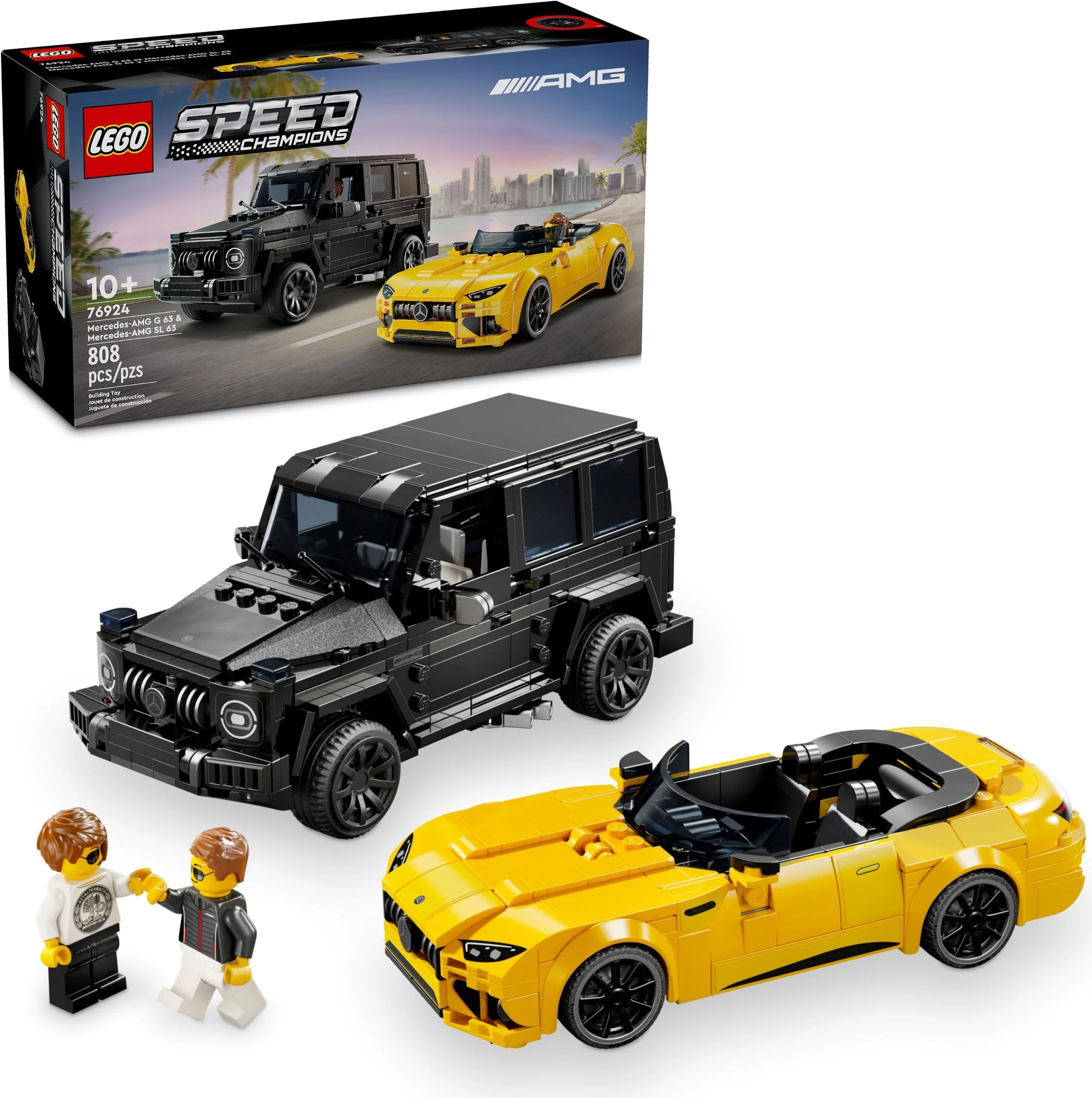 Mercedes-AMG G 63 and Mercedes-AMG SL 63 乐高 LEGO 76924 image 1