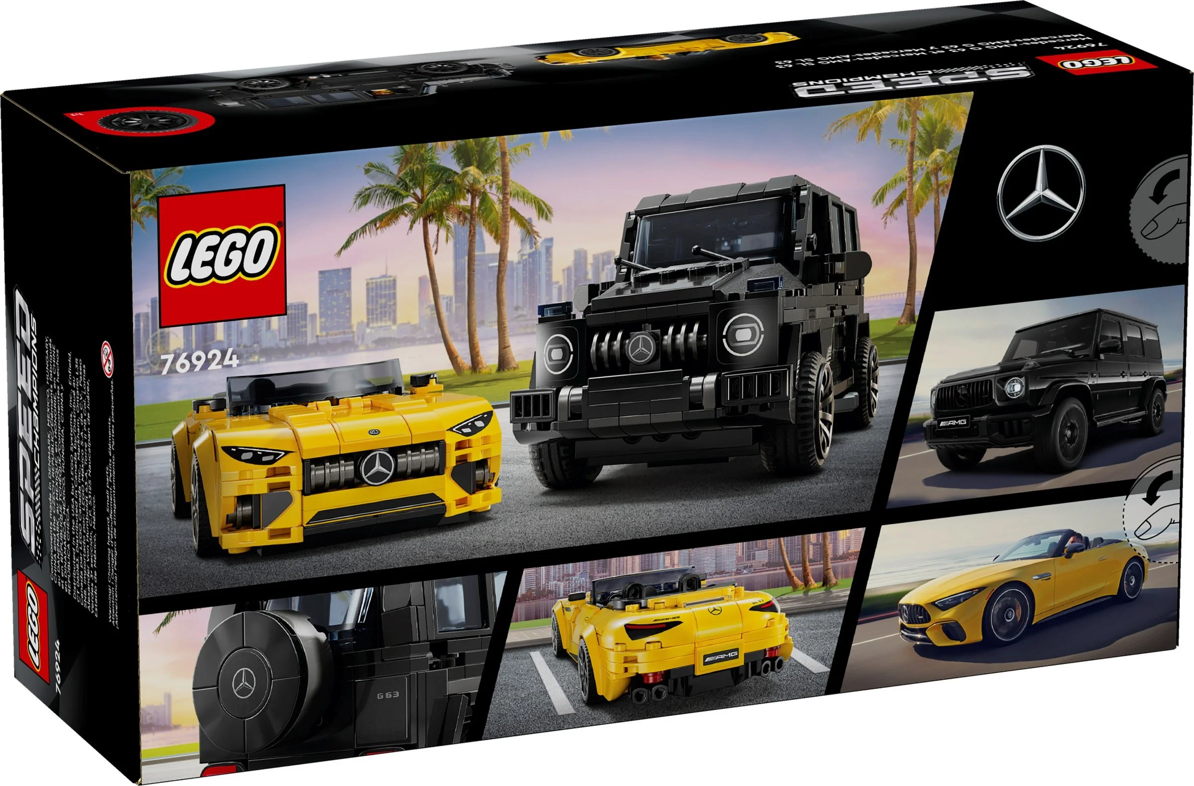 Mercedes-AMG G 63 and Mercedes-AMG SL 63 乐高 LEGO 76924 image 2