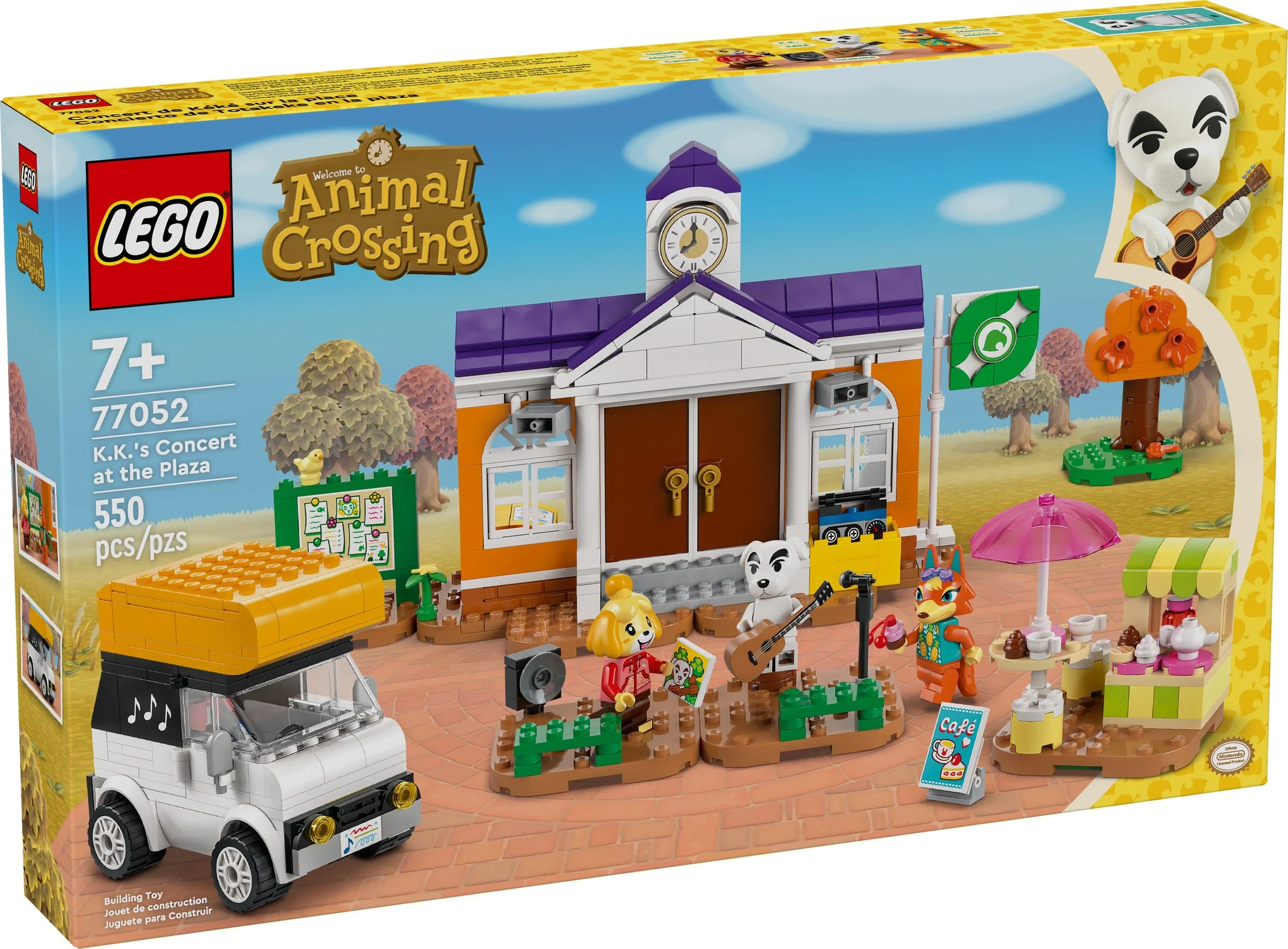 ANIMAL SENSOR FRIENDS: K.K. CONCERT IN THE SQUARE 乐高 LEGO 77052 image 1