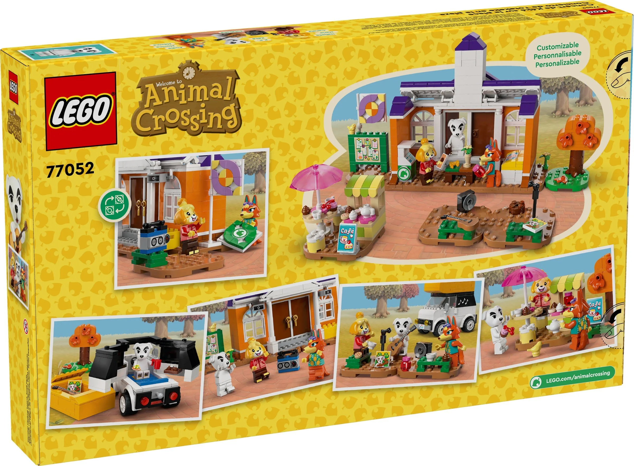 ANIMAL SENSOR FRIENDS: K.K. CONCERT IN THE SQUARE 乐高 LEGO 77052 image 2