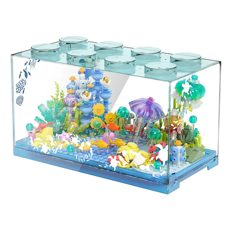 Undersea, 30,000 miles 佳奇积木 JAKI JK8351