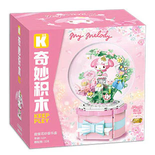 "Sweet garland music box." 启蒙 QMAN/ENLIGHTEN/Keeppley K20838 image 1
