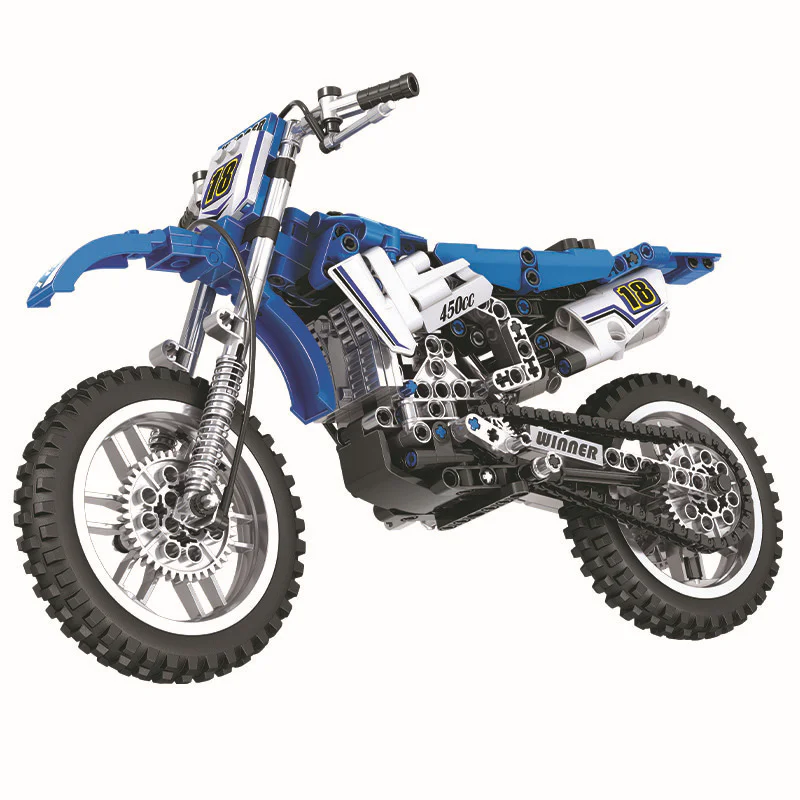 Cross-country motorcycle 1:6 卫乐 Winner 7045 image 5