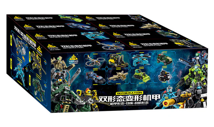 Double-form deformation, section 8 开智 KAZI/高博乐 GBL KY8107 image 1