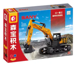 Triple heavy work: tracked excavators