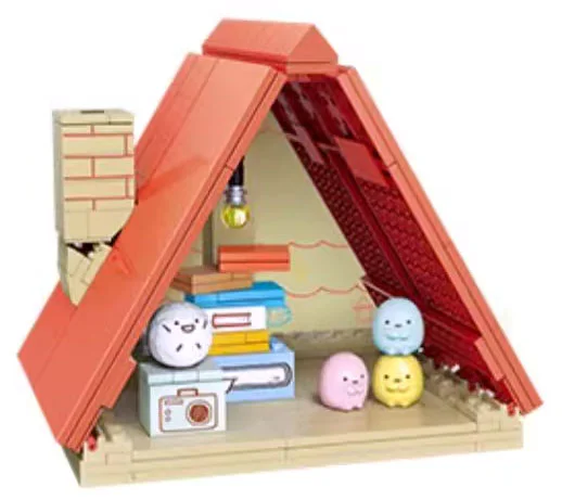 ♪ Little corner mates, little house: pink attic ♪ 启蒙 QMAN/ENLIGHTEN/Keeppley K21211