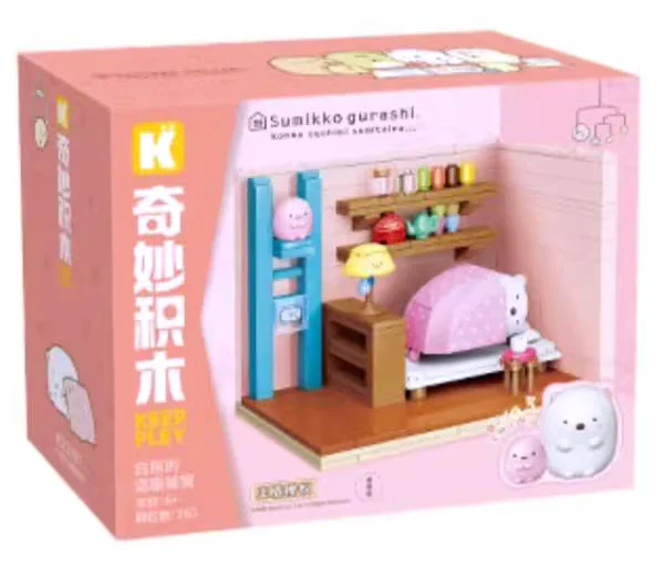 ♪ Little partner in the corner, little house: white bear's warm nest ♪ 启蒙 QMAN/ENLIGHTEN/Keeppley K21207 image 3