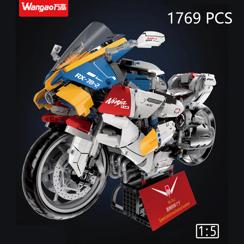 KAWAZAKI H2R UP TO ZUNZU, RX-78-2 万高Wangao 388001
