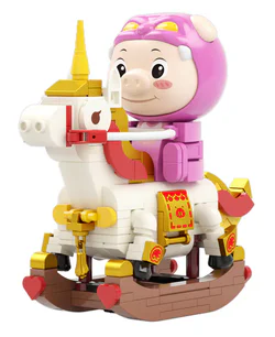 Piggy Man Drive Team: Rocking Horse Pigs