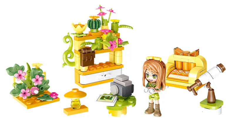 Honey Room: Flower Room QMAN/ENLIGHTEN/Keeppley 31019-4