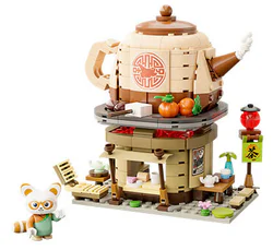 Kung Fu Panda Mini Street View: Master's Tea Shop