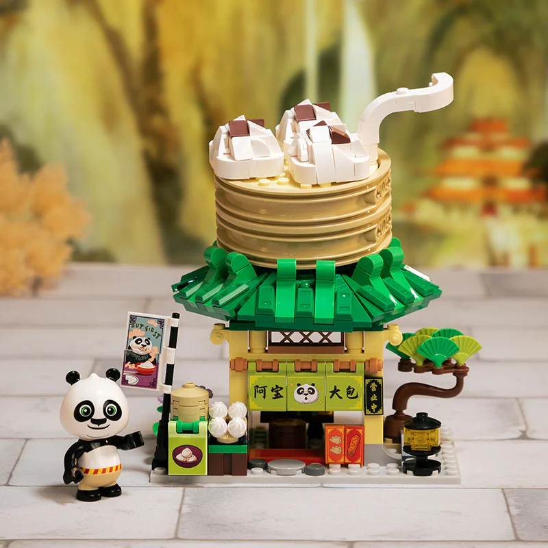 Kung Fu Panda Mini-Street View: Po Packing House 拼奇积木 Pantasy 86505 image 1