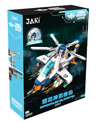Field rivalry: hyperpulsive helicopters 佳奇积木 JAKI JK8561 image 1