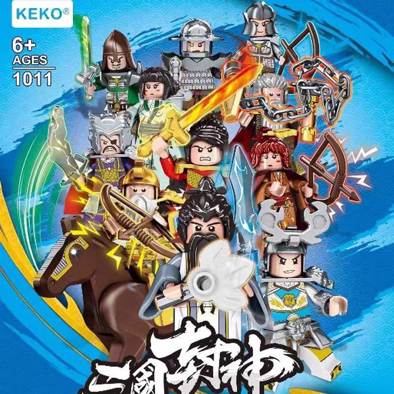 The three of us, the blind bag KEKO 1011