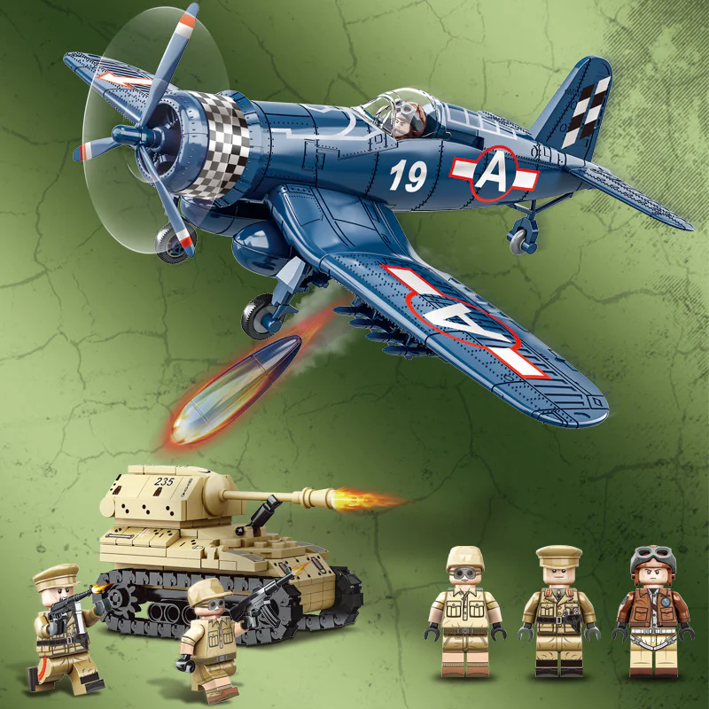 FRONT LINES: GERMAN WALRUS TANKS, AMERICAN F4U PIRATE FIGHTERS 美联 98304 image 3