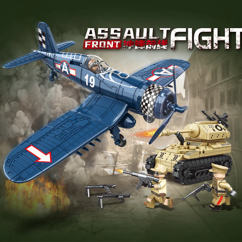FRONT LINES: GERMAN WALRUS TANKS, AMERICAN F4U PIRATE FIGHTERS 美联 98304 image 4