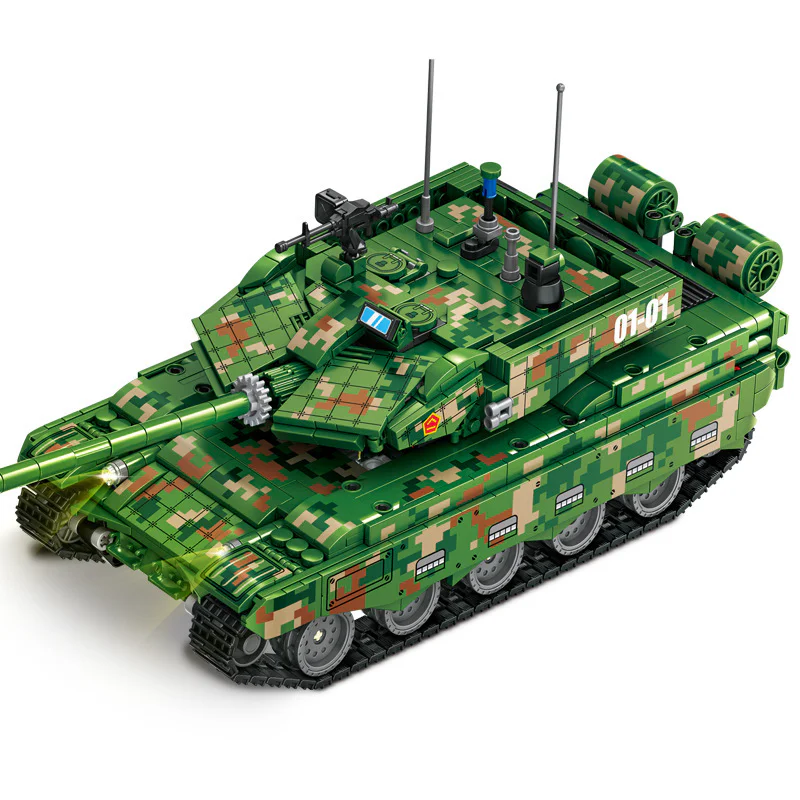 99A REMOTE CONTROL TANK 乐毅积木 66035