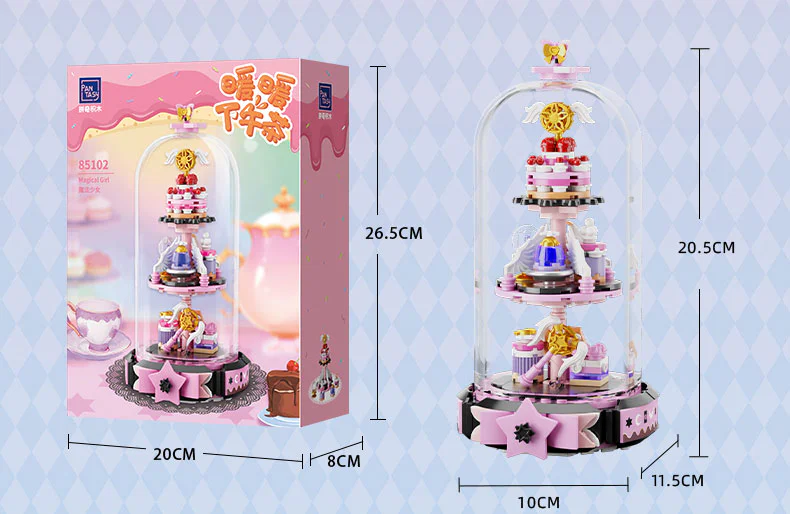 A warm afternoon tea: Magic girl 拼奇积木 Pantasy 85102 image 1