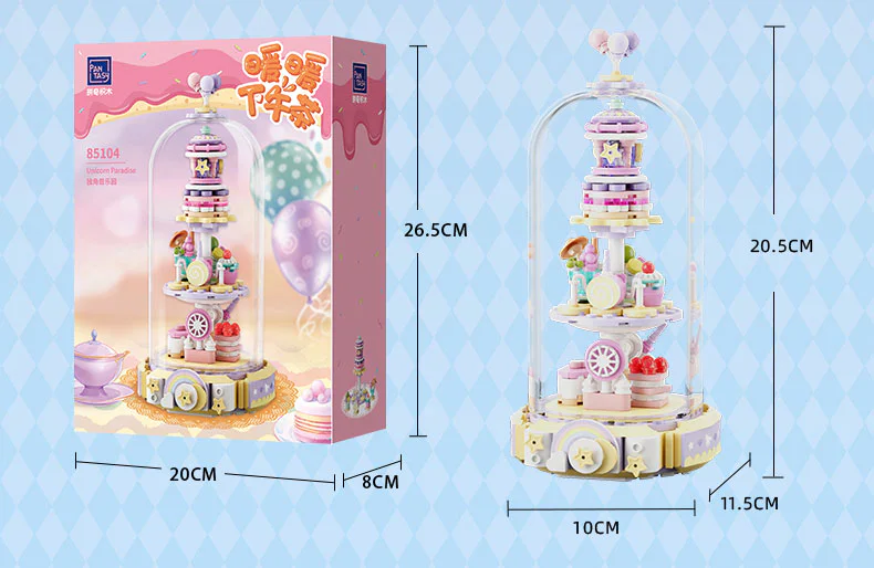 Hot afternoon tea: Unicorn Garden 拼奇积木 Pantasy 85104 image 1