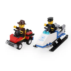 It's a snow truck for the police