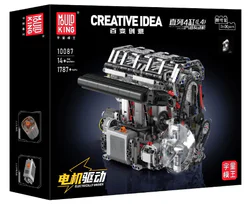 Direct 4-barrel gasoline engine, power drive