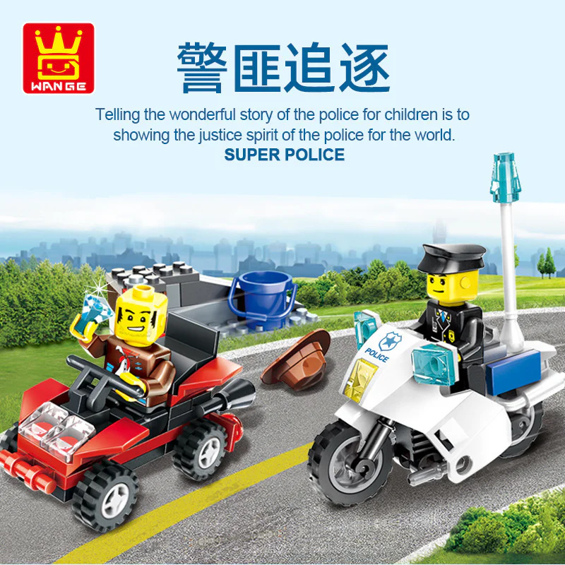Cops chase 万格 WANGE/乐博士 Dr.Luck 26015 image 1