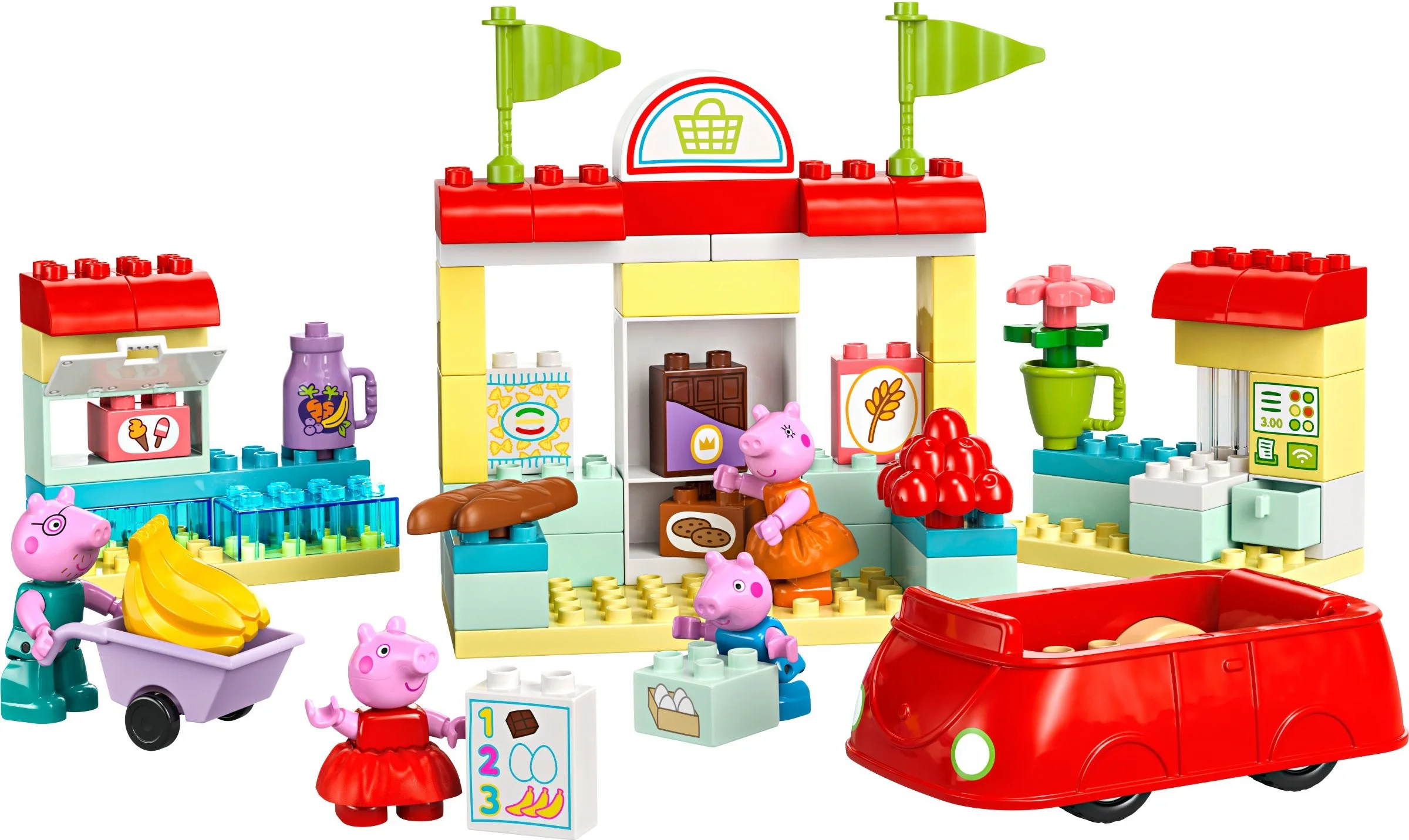Piggy Paige Supermarket 乐高 LEGO 10434