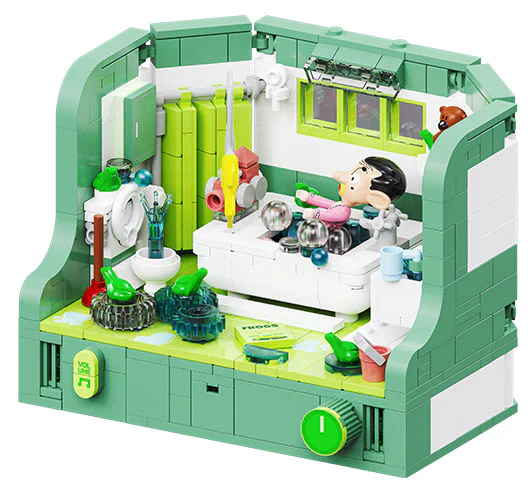 Mr. Bean: The mad pot in the bathroom 森宝 SEMBO AB0039