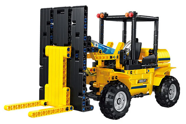 Forklift, hydraulics 方橙积木 Forange FC9223