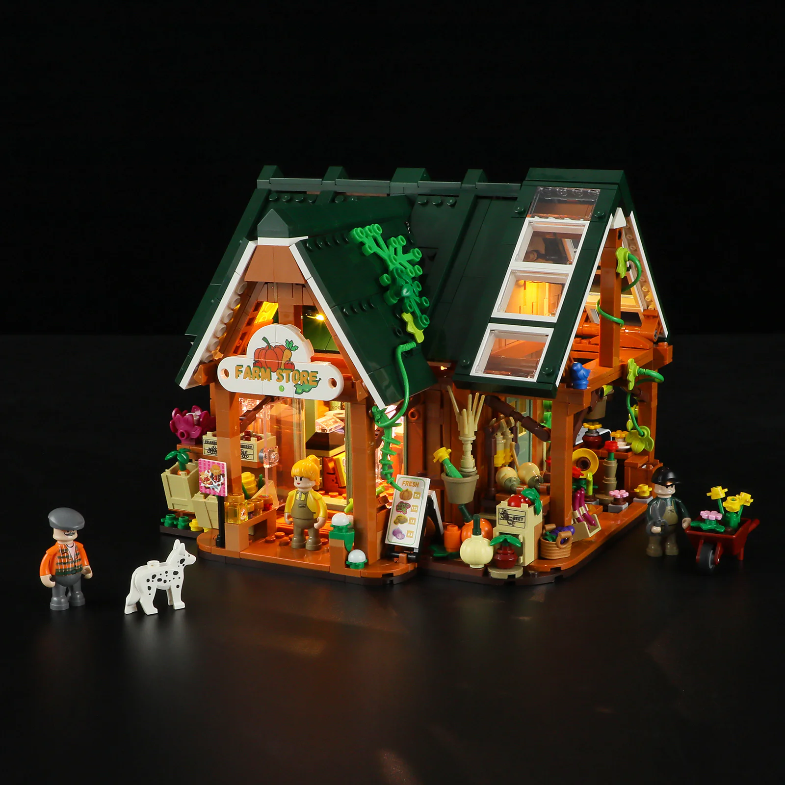 Life on the farm: agricultural stores Amazing Brick F9029 image 1