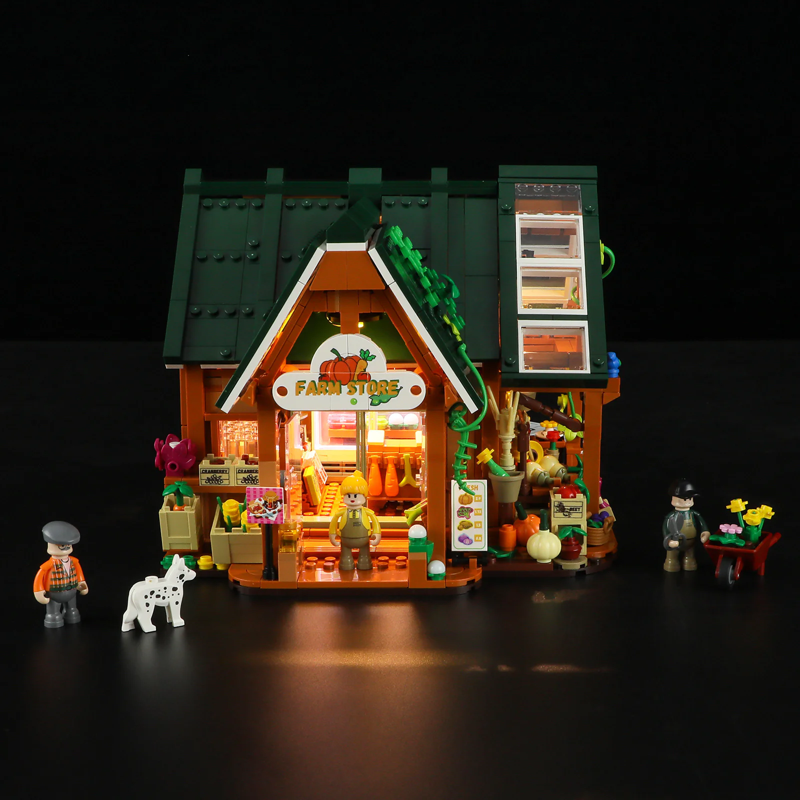Life on the farm: agricultural stores Amazing Brick F9029 image 2