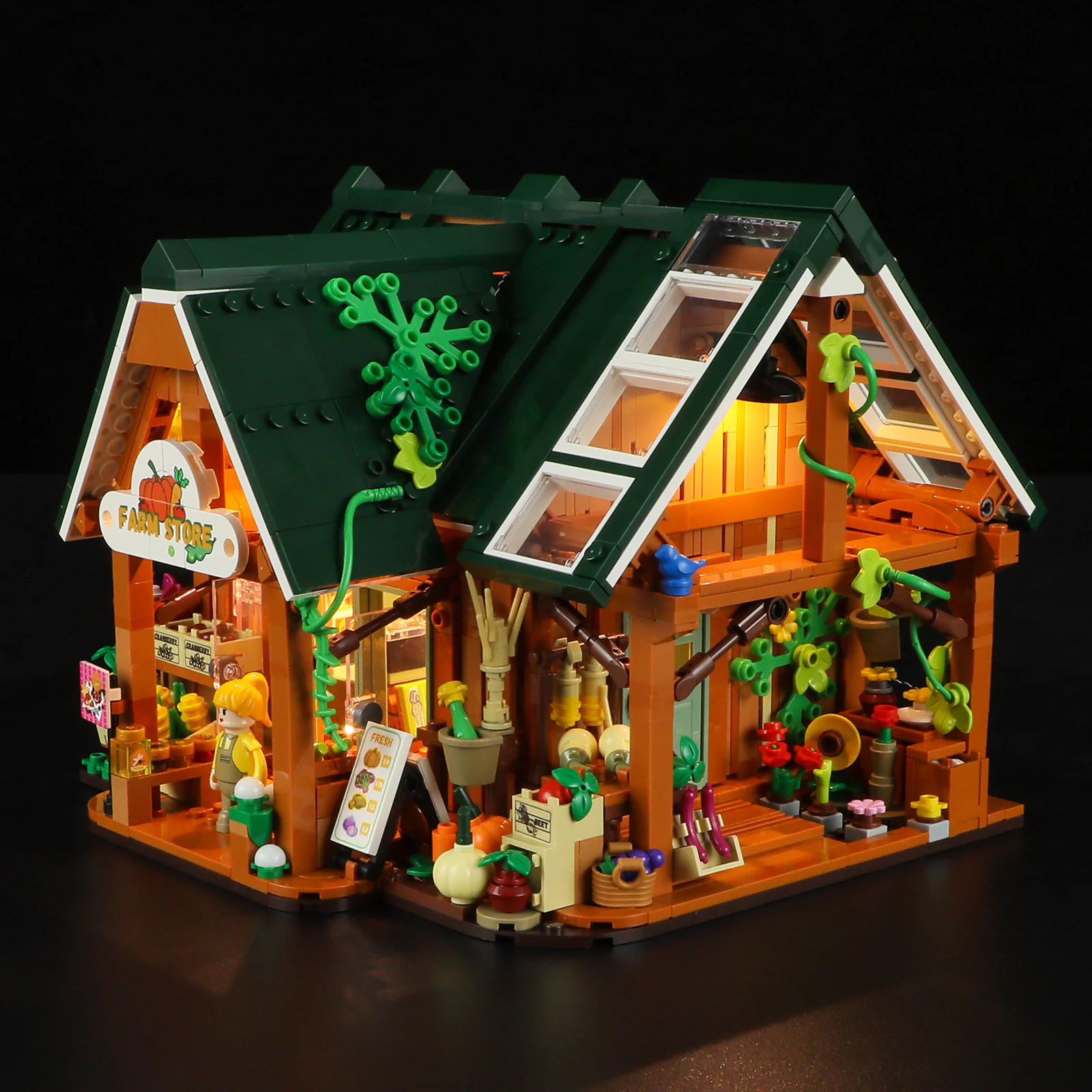 Life on the farm: agricultural stores Amazing Brick F9029 image 4
