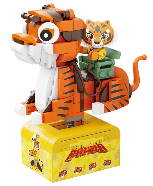 Kung Fu Panda Rocker: Scramble Tiger 拼奇积木 Pantasy 86511