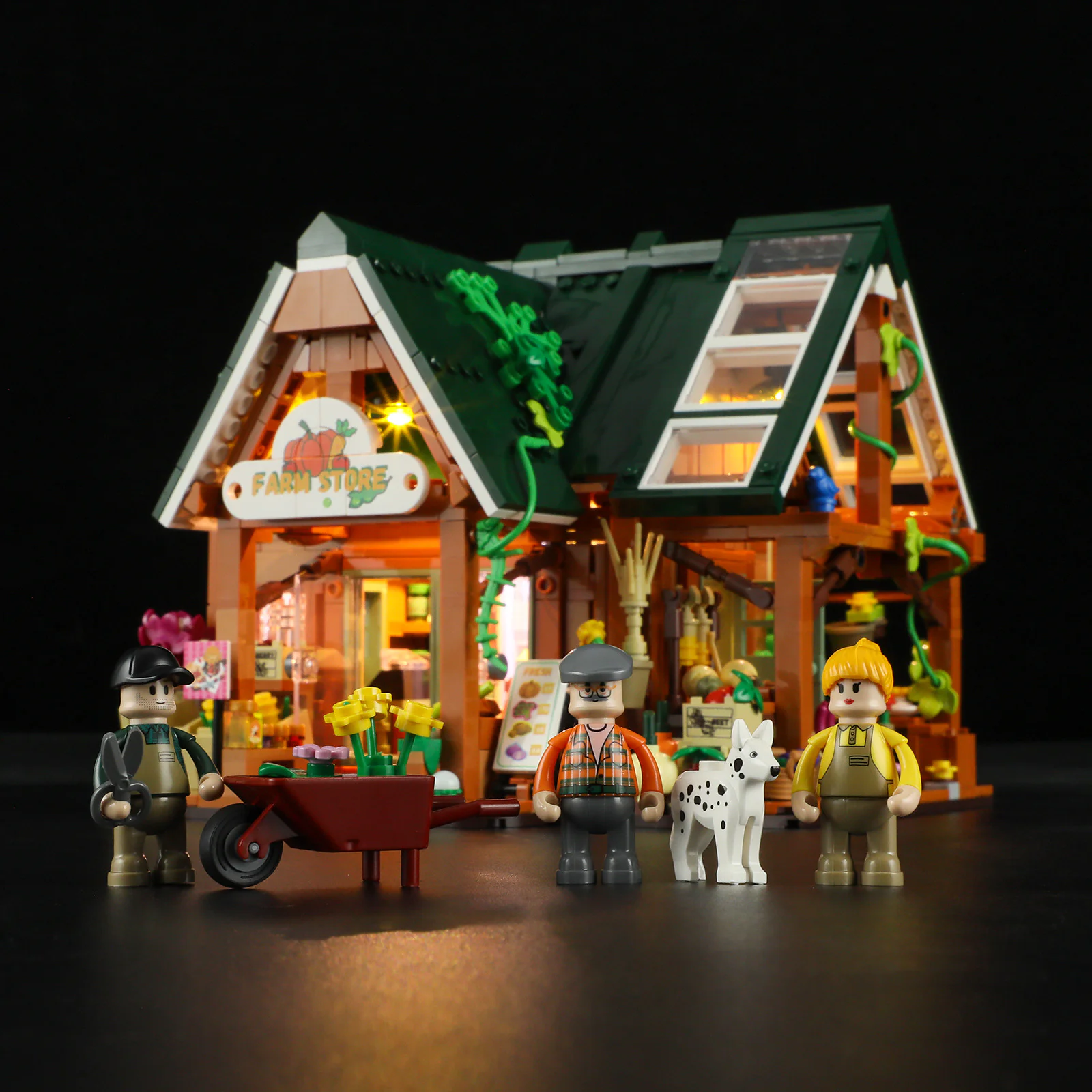 Life on the farm: agricultural stores Amazing Brick F9029 image 15