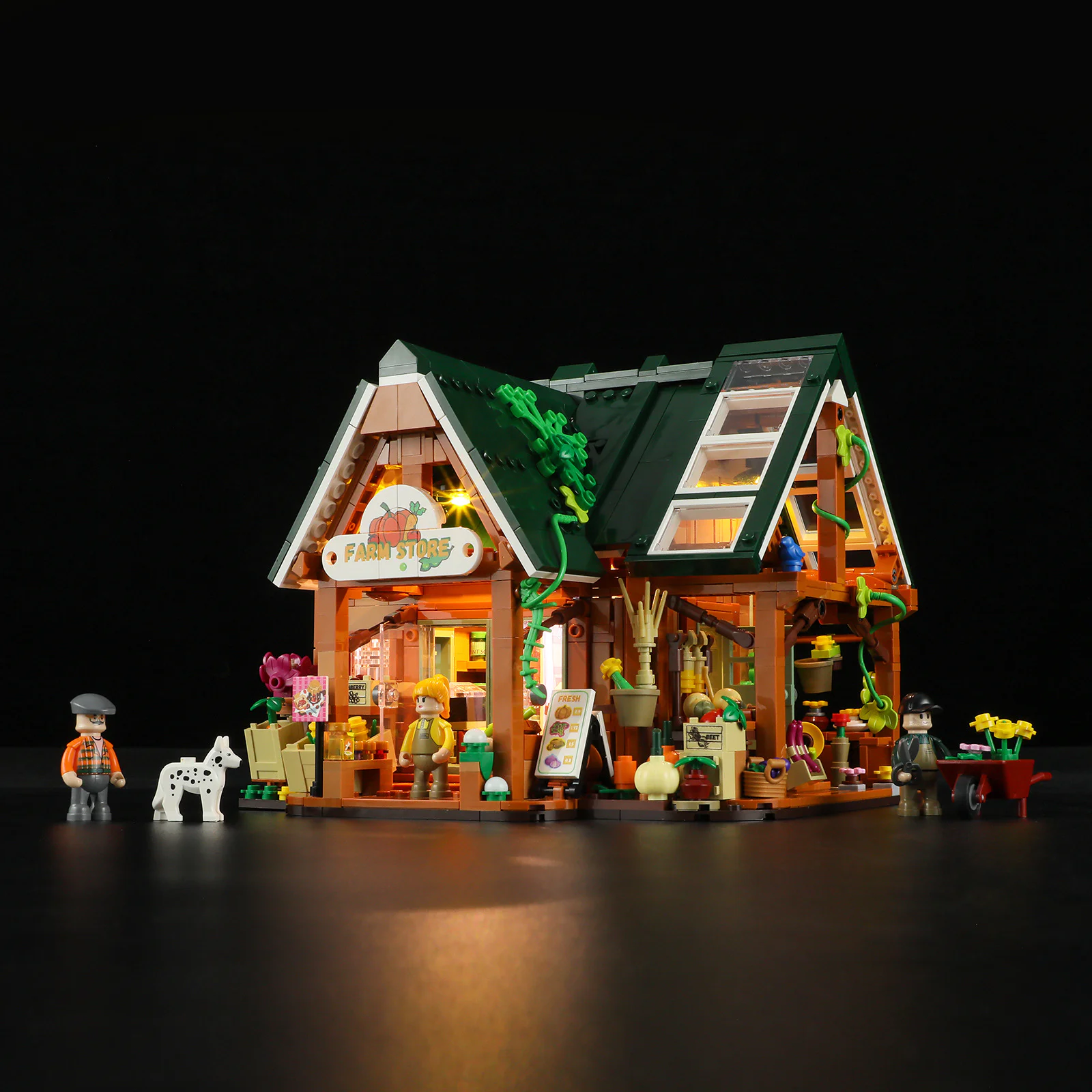 Life on the farm: agricultural stores Amazing Brick F9029 image 16