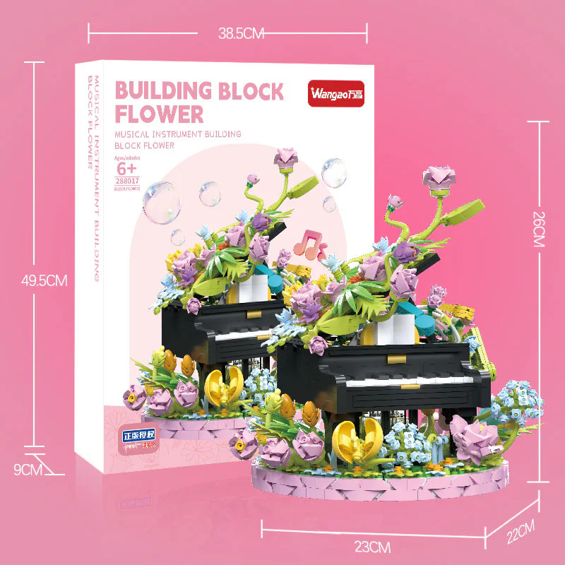Piano flowers 万高Wangao 288017