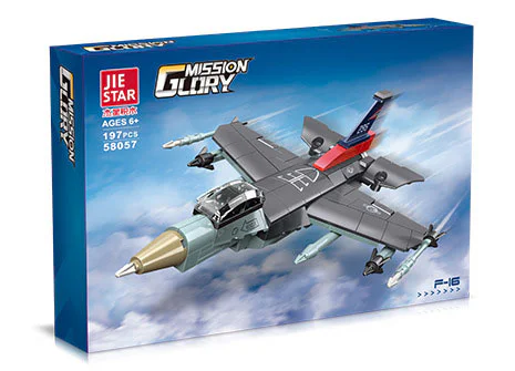 F-16 FALCON FIGHTER 杰星 JIESTAR 58057 image 2