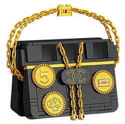 Black handbag
