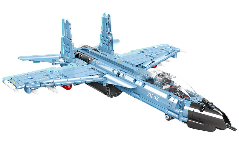 SU-35 MOUNTED FIGHTER AIRCRAFT 杰星 JIESTAR 58122