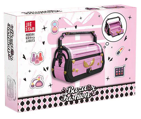 Pink handbag 杰星 JIESTAR JJ9072 image 2