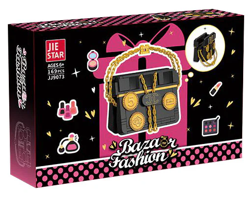 Black handbag 杰星 JIESTAR JJ9073 image 2
