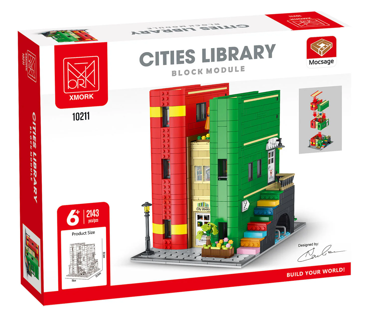 Book City Library 型玩模客 MORKMODEL 10211 image 2
