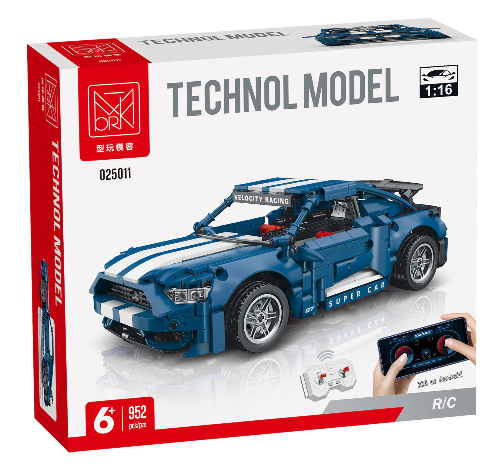 FORD MUSTANG GT-500 1:16 型玩模客 MORKMODEL 025011 image 1