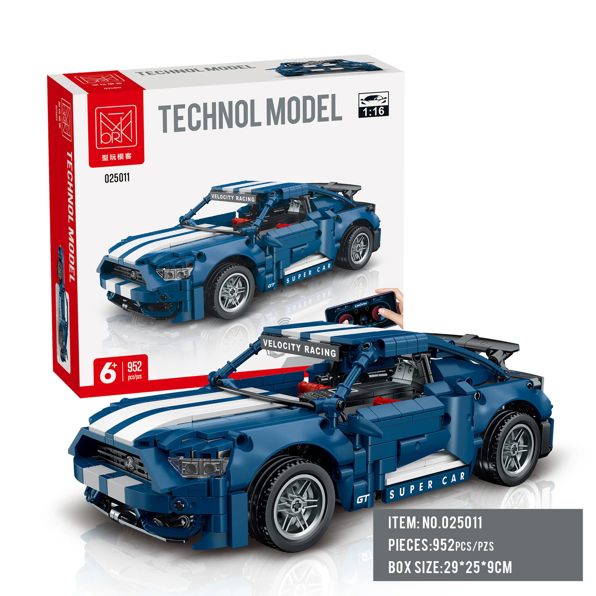 FORD MUSTANG GT-500 1:16 型玩模客 MORKMODEL 025011 image 2