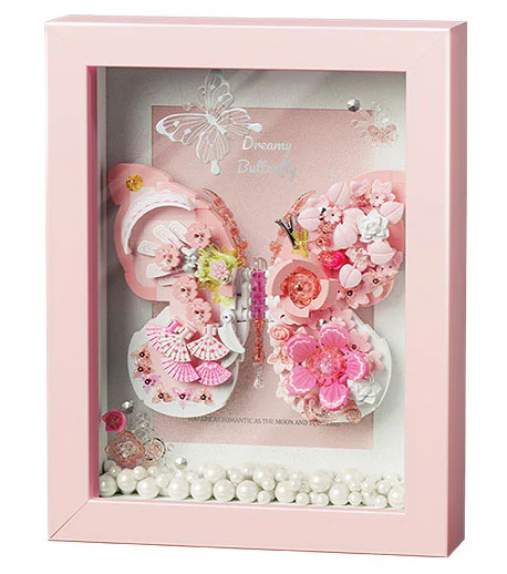 Star and moon butterflies: pink dream butterflies 森宝 SEMBO 804232 image 1