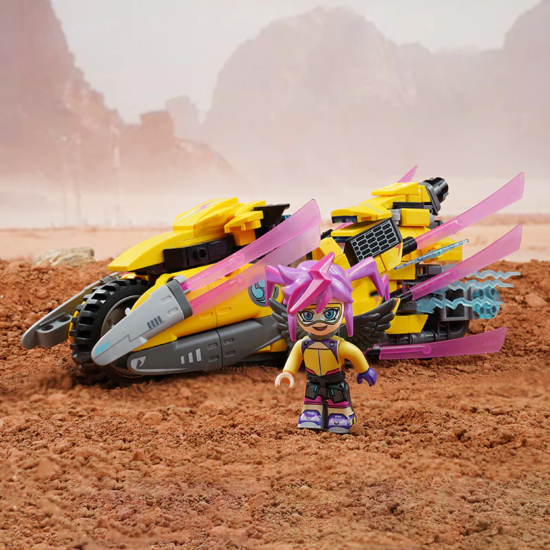 Galactic sealer: Thunderbirds on motorcycles 启蒙 QMAN/ENLIGHTEN/Keeppley 81018