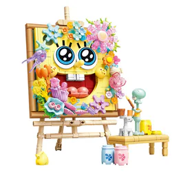 SpongeBob: flower art