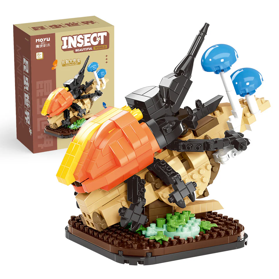 World of Insects: The Giant Worm 魔域积木 MOYUBLOCK MY97129 image 1