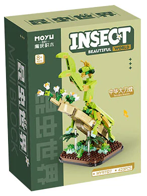 Insect World: The Great Mantle of China 魔域积木 MOYUBLOCK MY97127 image 2