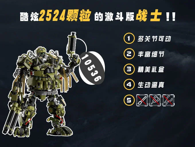 LEVEL B ARMORED K盒子/棱锐模型 10536